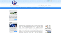 Desktop Screenshot of fasininternational.com